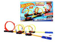 Hot Wheels Action Multi-Loop Raceoff Playset and Car