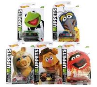 Hot Wheels Muppets 2021 Release Complete Set of 5 Vehicles