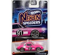 Hot Wheels Neon Speeders '71 Porsche 911 [Pink] 8/8, 1:64 Scale Diecast Vehicle