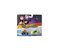 Hot Wheels Nightmare Before Christmas Sally & Jack Skellington 1:64 Scale Die-Cast Car Set