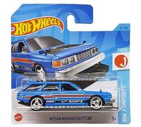 Hot Wheels - Nissan Maxima Drift Car - HW J-Imports 4/10 - HKK65 - Short Card - Blue - Mattel 2023