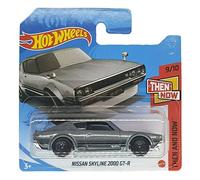 Hot Wheels - Nissan Skyline 2000 GT-R - Then and Now 9/10 - GTC68 - Short Card - Grey - Mattel 2021