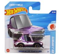Hot Wheels - Nissan Skyline 2000GT-R LBWK - HW J-Imports 1/5 - HYW79 - Short Card - Liberty Walk - Purple Metallic - Mattel 2025-1:64