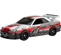 Hot Wheels Nissan Skyline GT-R BNR34 Die Cast 1:64 Scale 7 cm Length HKC28 Pop Culture Series