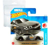 Hot Wheels Nissan Skyline GT-R Godzilla (BCNR33) HW J-Imports 5/10 (96/250) HTD96 Grey 2024 + Protector Short Card Frikimonkey