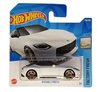 Hot Wheels - Nissan Z Proto - Factory Fresh 5/10 - HCX34 - Short Card - White - Mattel 2022