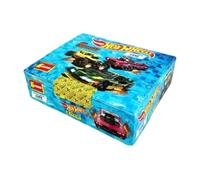 Panini Hot Wheels Tc Trading Cards Spanish 24 Packs Blue