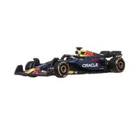 Hot Wheels Premium Formula 1 Collection 1:64 Scale Die-Cast Oracle Red Bull Racing RB20 Vehicle with Real Riders Tires & Metal Body & Chassis, JBM12