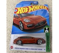Hot Wheels Orange Porsche Panamera Turbo S E-Hyrbid Sport Turismo 38/250 Exclusive 2/10