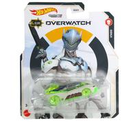 Hot Wheels Overwatch - GJJ23 1:64 Scale Diecast 30th Anniversary Character Cars - Genji