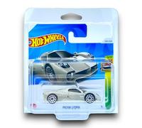 Hot Wheels Pagani Utopia (Metallic Off White) 5/10 HW Exotics - 2024-205/250 (Short Card) - includes a KLAS Car Keeper Protector Case - HRY83