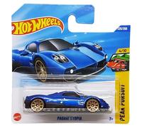 Hot Wheels - Pagani Utopia - Peak Persuit 4/10 - JBB38 - Short Card - Blue Metallic - Mattel 2025-1:64
