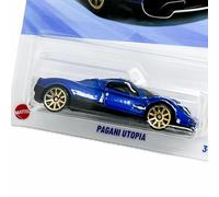 Hot Wheels - Pagani Utopia - Peak Persuit 4/10 - JBB38 - Short Card - Blue Metallic - Mattel 2025-1:64