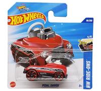 Hot Wheels - Pedal Driver - HW Ride-Ons 4/5 - JBC23 - Short Card - Netflix Let's Race - TH Treasure Hunt - Mattel 2025-1:64