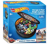 Hot Wheels PETERKIN Wheelie ZipBin Playmat and Storage | Storage for 100 cars and race track playmat! | Toy Cars & Motors | Ages 3+