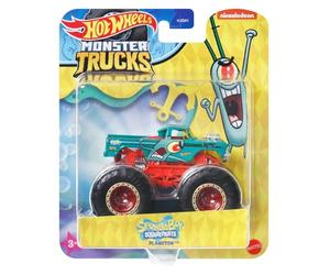 Hot Wheels Plankton Monster Trucks Spongebob Squarepants Series