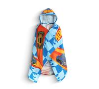 Hot Wheels Poncho Towel | Boys Blue | Official Merch