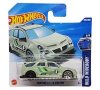 Hot Wheels Pontiac Aztek Custom JBB24 Wild Widebody 3/5 Short Card Green GM License Mattel 2025 1:64