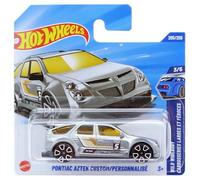 Hot Wheels - Pontiac Aztek Custom - Wild Widebody 3/5 - JBC09 - Short Card - Metallic Silver - Mattel 2025-1:64 - Licensed Model