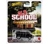 HOT WHEELS POP CULTURE 1979 DODGE RAM VAN OLD SCHOOL HVJ38