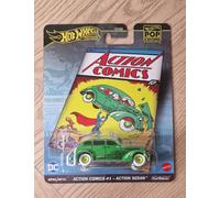 Hot Wheels Premium Pop Culture Action Comics #1 Action Sedan Car