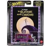 Hot Wheels Pop Culture Citroen Type H Scale 1:64 Collectible Die-Cast Metal Toy Car Model with Rubber Real Riders