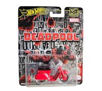 Hot Wheels Pop Culture: Marvel DEADPOOL Scooter JBL70