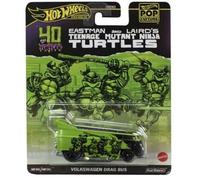 Hot Wheels Premium Pop Culture - Volkswagen Drag Bus Eastman and Laird's TMNT