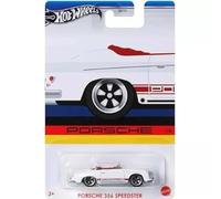 Hot Wheels Porsche 356 Porsche Speedster 1/64 Scale Die-Cast, White