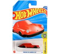 Hot Wheels Porsche 911 Carrera Clip [Red], Experimotors 6/10, 187/250, 1:64 Scale Diecast Car