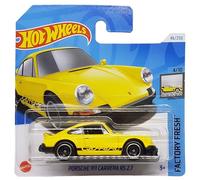 Hot Wheels - Porsche 911 Carrera RS 2.7 - Factory Fresh 4/10 - HTC49 - Short Card - Yellow - Mattel 2024