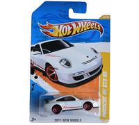 Hot Wheels Porsche 911 GT3 RS, 2011 New Models 36/50 [White] 36/244