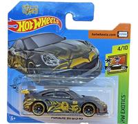 Hot Wheels Porsche 911 GT3 RS - Fox Tanner 2020 Exotics Long Card Diecast