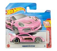Hot Wheels Porsche 911 GT3 RS, Pink Die-Cast Model Car, Then and Now Collection
