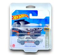 Hot Wheels Porsche 928S Safari (Silver) 5/10 Baja Blazers - 2023-208/250 (Short Card) - COMES IN A KLAS CAR KEEPER PROTECTIVE COLLECTORS CASE - HKG46