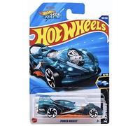 Hot Wheels Power Rocket Diecast Car, Green, X-Raycers Series 8/10, 109/250