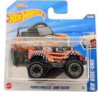 Hot Wheels Power Wheels Dune Racer, Orange and Black, Die-Cast Model Car, 22/250