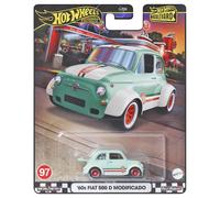 Hot Wheels Premier Boulevard 97 - '60s Fiat 500 D Modificado Car Culture Toy New
