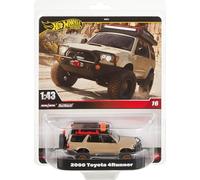 Mattel Hot Wheels Premium Toyota 4runner Escale 1:44 Brown