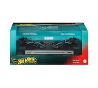 HOT WHEELS PREMIUM 2025 FORMULA 1 2 PACK TEAM MERCEDES AMG PETRONAS JMM93