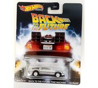 Hot Wheels Retro Entertainment Diecast Back To The Future Time Machine Vehicle
