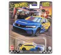 Hot Wheels Model Car Honda Civic Type R '24 - Die Cast Scale 1:64 - Length 7 cm - HRT61 - Series Boulevard 105