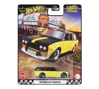Hot Wheels Premium Boulevard Real Riders - Datsun 510 Wagon Car #124