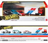 Hot Wheels Toy Cars Premium Fast and Furious Premium Bundle Set of 5 Die-Cast 1:64 Scale Toy Cars in Collectible Box from The Fast Franchise (B