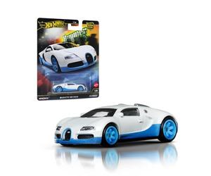 Hot Wheels Premium Bugatti Veyron, Car Culture Circuit Legends Vehicles for Kids 3 Years Old & Up and Adult fans and Collectors, Premium Collection of Car Culture 1:64 Scale Vehicles, HRW06