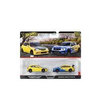 Hot Wheels Premium Car Culture 2-Pack, Toy Cars For The Adult Collector One Colour