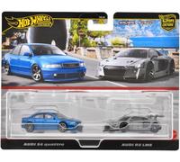 Hot Wheels - Premium Car Culture - Real Riders (Audi 54 Quattro & Audi R8 LMS) /Toys