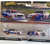 Hot Wheels Premium Car Culture BMW Racing Set 1/64 Real Riders Diecast