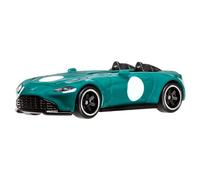 Hot Wheels Premium Car Culture Collectible Toy Car, 1:64 Scale Die-Cast Aston Martin V12 Speedster with Real Riders Tires, HKC78