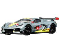 Hot Wheels Premium Car Culture Collectible Toy Car, 1:64 Scale Die-Cast Corvette C8 R, Race Day Vehicle with Real Riders Tires